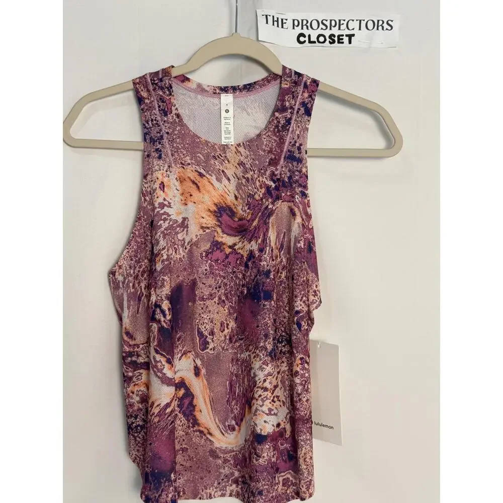 NWT Lululemon Women's Lightweight Run Kit Tank Top Sz4 - Picture 1 of 5